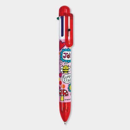 Pre order - 6 Colour Ballpoint Pen CDU - 2 Designs