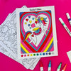 Pre order - Colour by Numbers Kit - Unicorns & Rainbows