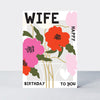 Belle - Wife Birthday/Pink Floral Bunch