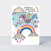 Bewitched - Sparkly Birthday Wishes Unicorn Rainbow