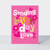 Checkmate - Sending Birthday Love/Pink Hearts