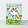 Easter Foiled Pack of 10 Notecards - Easter Chick