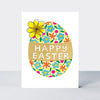 Easter Foiled Pack of 10 Notecards - Easter Egg