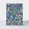 Foiled Pack of 10 notecards - A Little Note to Say - spots