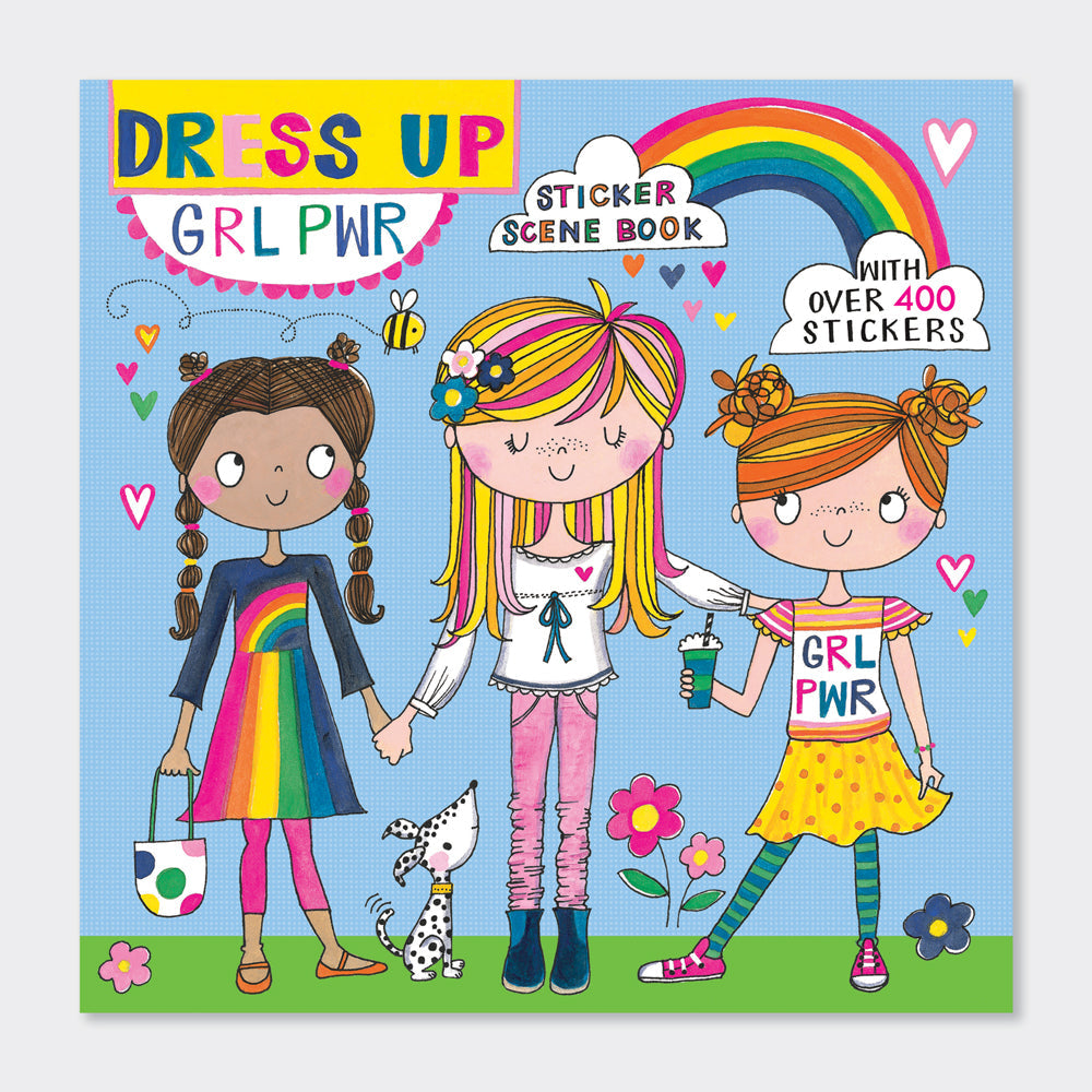 Sticker Scene Book - Dress Up GRL PWR