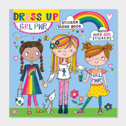 Sticker Scene Book - Dress Up GRL PWR