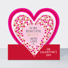 Valentine's Side By Side - Beautiful Wife With Love